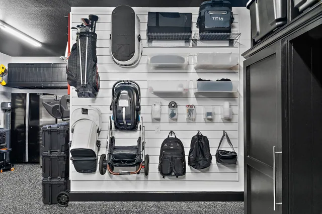 Household essentials grouped for regular access.